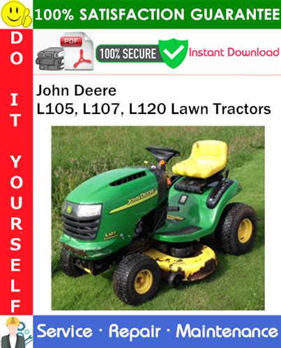 John deere l120 service manual thisislikewise one ofthe factors by obtaining the soft documents of thisjohn deerell20service manual pdf we have available online here are the finest. John Deere L105, L107, L120 Lawn Tractors Service Repair ...