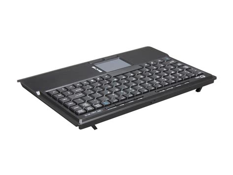 Siig Jk Wr0312 S1 Black Wireless Multi Touchpad Mini Keyboard