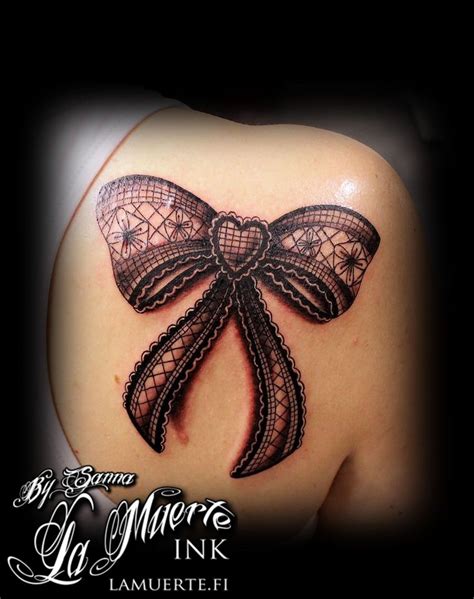 The 25 Best Lace Bow Tattoos Ideas On Pinterest Bow Tattoo Thigh