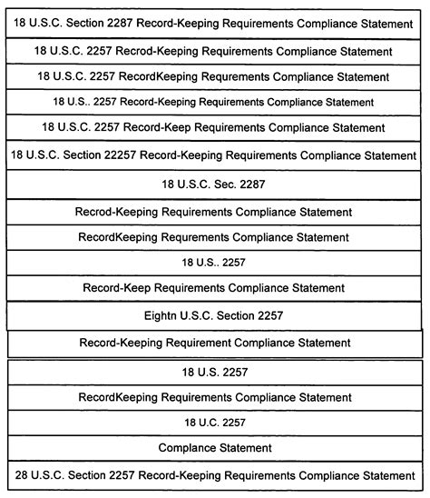 record keeping requirements compliance statement porno photo