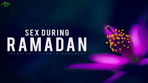 Sex During Ramadan Amazing Explanation Youtube