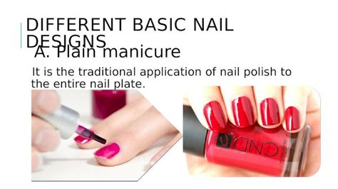 Nail Care Manicuredesign Pptx Powerpoint