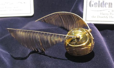Beautiful Golden Snitch from Harry Potter free image download