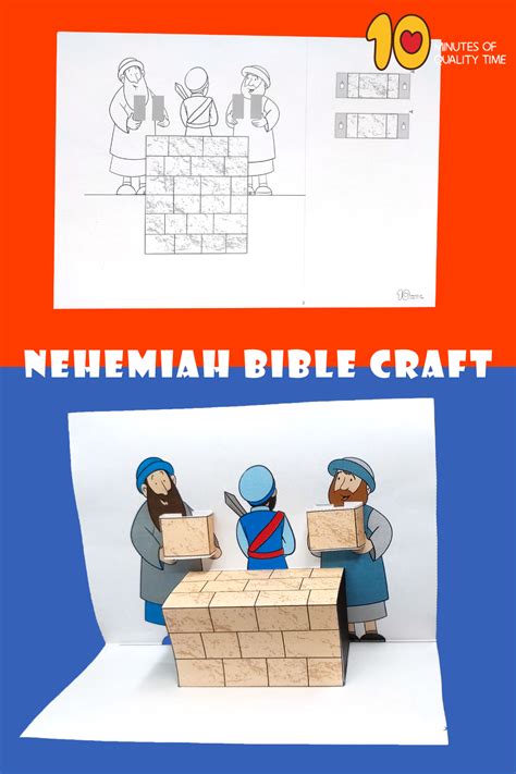 Nehemiah Bible Craft Sunday School Activities For Kids Artofit