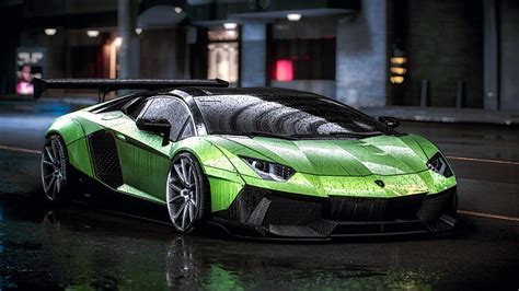 Green Lamborghini Wallpaper Hd