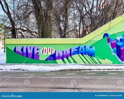 `Live Your Dream` Mural Featuring Legendary Tattoo Artist Boog Deniro
