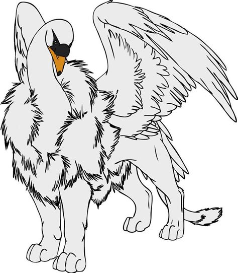 Elegant Gryphon By Redvarg On Deviantart Fairytale Creatures Animal