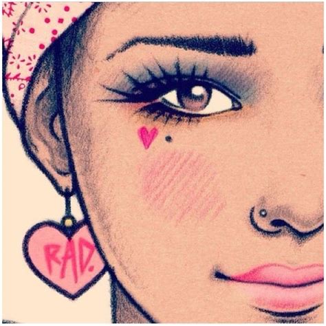 Draw with angie for the updated drawing. Girl Drawing and Little Heart #face #cute / Disegno Ragazza e Cuoricino #viso #dolce - Art by ...