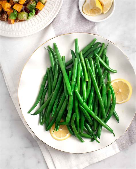 Green bean casserole · 4. Simple Lemon Green Beans Recipe - Love and Lemons