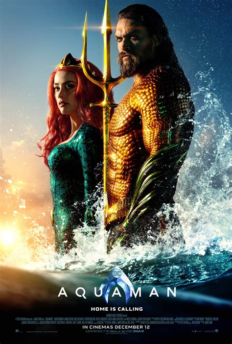 Aquaman And Mera Look Awesome In New Aquaman Posters
