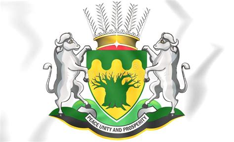 Limpopo Province Coat Of Arms South Africa Stock Illustration