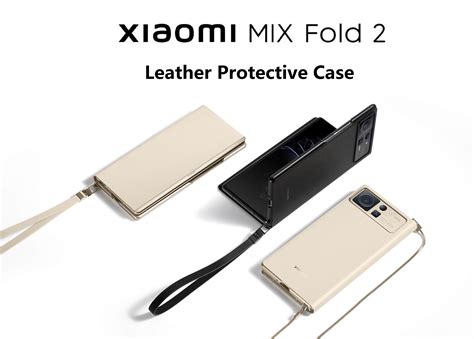 Official Wallet Protective PU Leather Case for Xiaomi Mix Fold 2