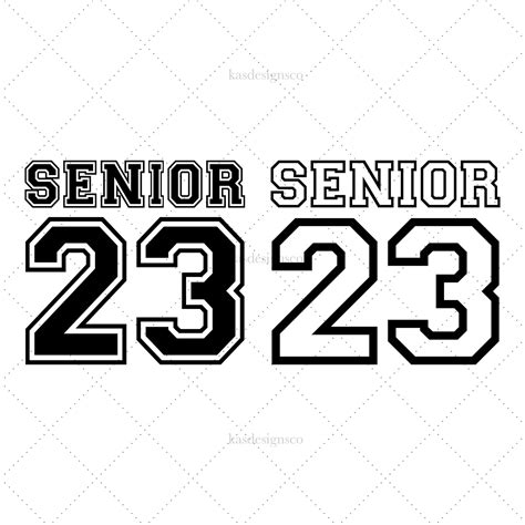 Senior 23 Svg Senior 2023 Senior Year High School Svg Etsy Coaching
