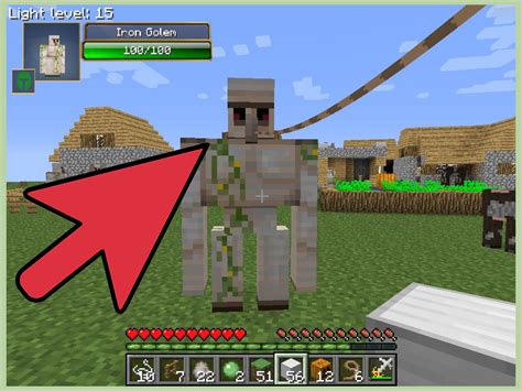 How To Make An Iron Golem In Minecraft 8 Steps With Pictures