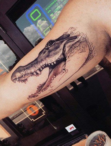 60 Alligator Tattoo Designs For Men Cool Crocodiles Alligator