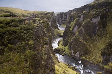 Fjaðrárgljúfur Canyon By Philip Opdebeeck 500px