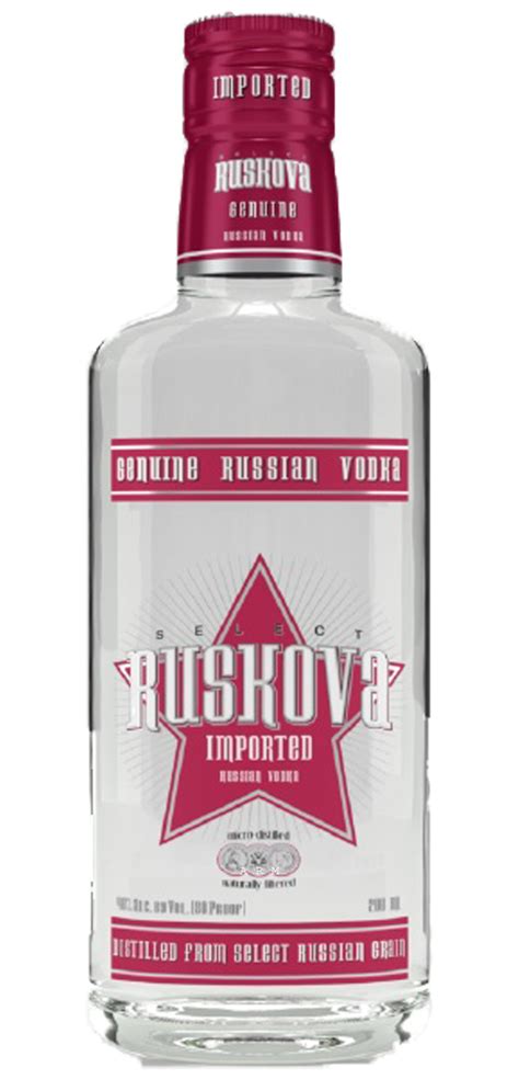 001074 Ruskova Vodka W Luekens Wine And Spirits