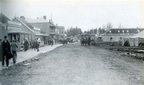 Photography Historical Early Dargaville A Thriving Community In