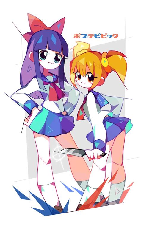 Popuko And Pipimi By Amks Pop Team Epic Pop Team Epic Popuko And