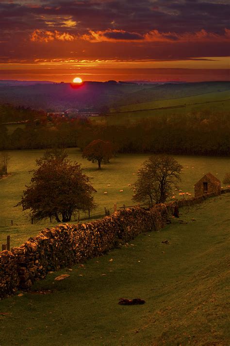 A Peak District Sunset Photograph By Darren Burroughs Fine Art America