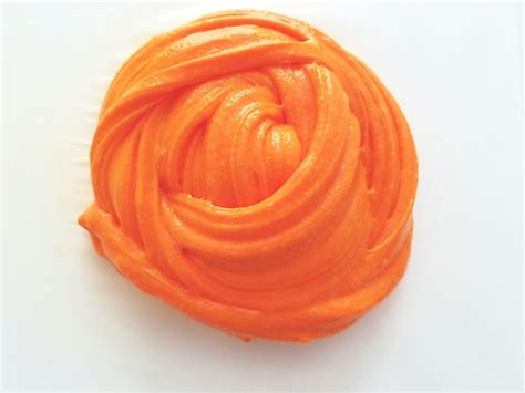 Items Similar To Citrus Orange Fluffy Slime On Etsy