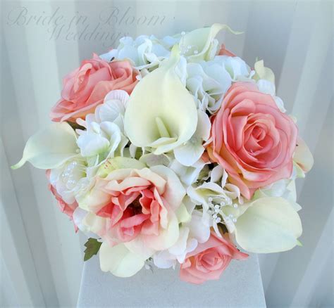 Calla lily wedding bouquets is one of the design ideas that you can use to reference your wedding if you are helped by the idea of the article calla lily wedding bouquets, don't forget to share with. Coral rose calla lily wedding bouquet (With images ...