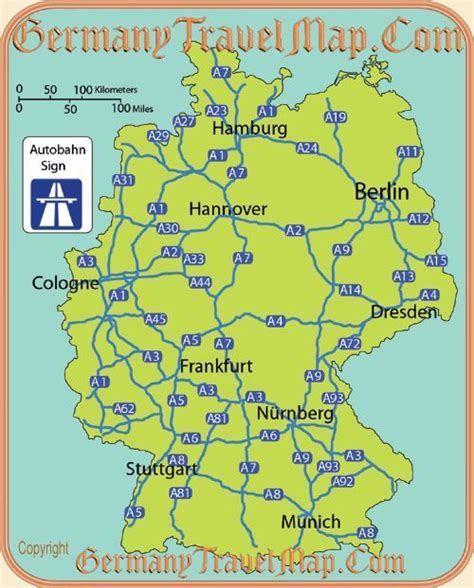 28 Map Of Autobahn In Germany Maps Online For You