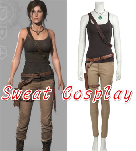 High Quality Tomb Raider Lara Croft Costume Lara Croft Cosplay Game