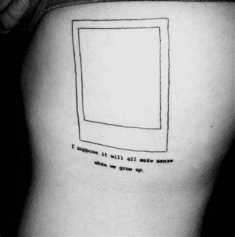 Polaroid Framed Tattoo Ink Tattoo Tattoos