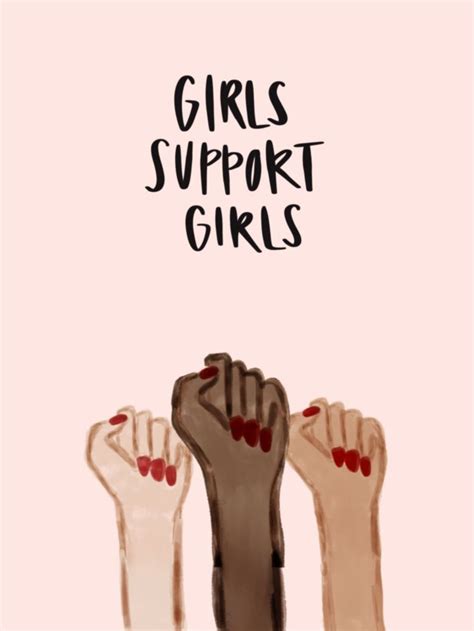 Das steckt hinter der idee, die die deutsche clara zetkin hatte. Girls support girls • Graphic design by Creating Steph ...