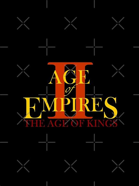 Age Of Empires 2 Logo T Shirt By Snippypie Redbubble