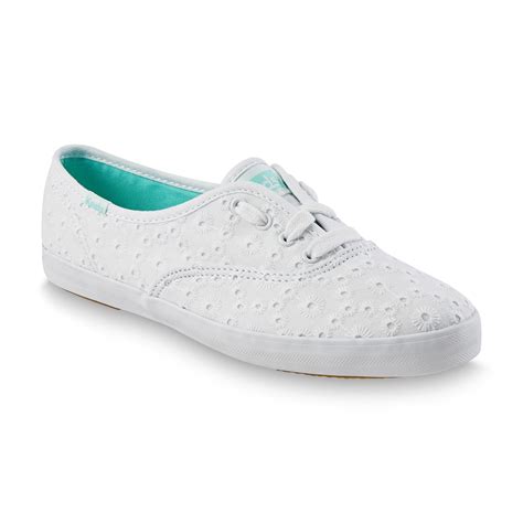 Keds Womens Champion White Casual Athletic Shoe