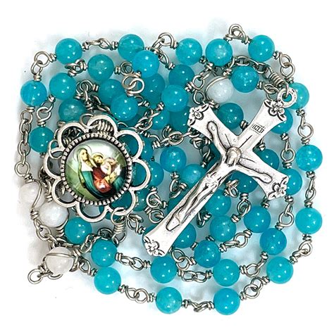 Saint Anne Rosary Our Lady Of Grace Rosaries