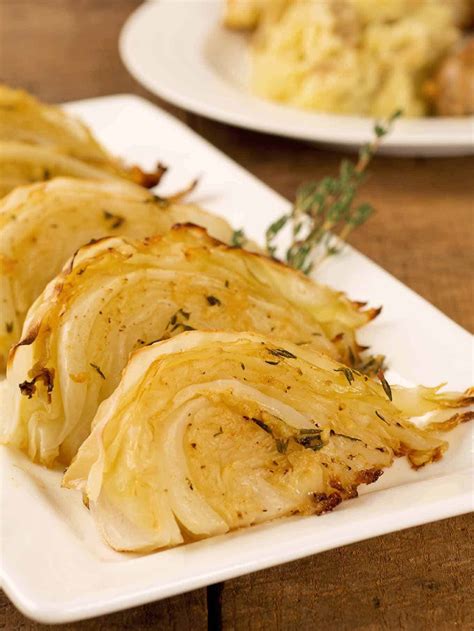 Garlic and herb roasted cabbage yield: Garlic and Herb Roasted Cabbage Recipe | MyGourmetConnection