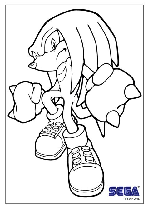 Kids N Coloring Page Sonic X Sonic X
