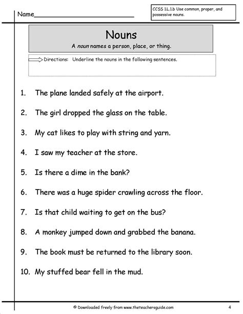 Free reading and writing worksheets from k5 learning; 15 Best Images of Adjectives Sentences Worksheet ...