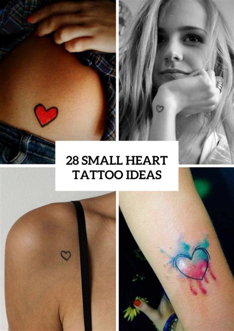 28 Cute Small Heart Tattoo Ideas For Women Styleoholic