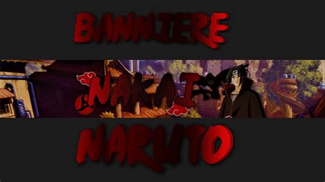 Naruto Speed Art Bannière Itachi Youtube