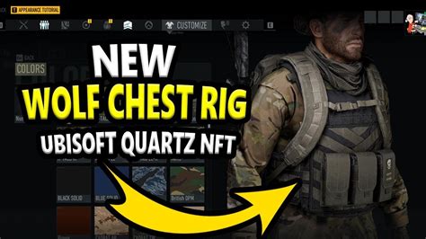 Ghost Recon Breakpoint New Vest Wolf Chest Rig Ubisoft Quartz Nft