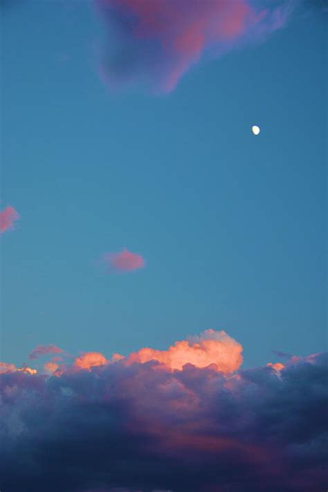 Sunset With Moon Photograph By Nancy Jenkins Fine Art America