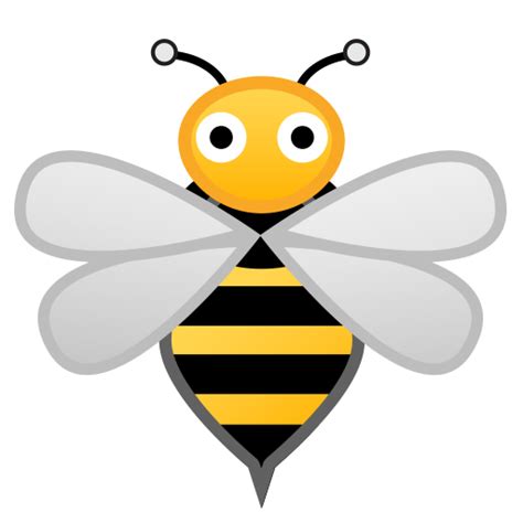Honeybee Icon | Noto Emoji Animals Nature Iconset | Google png image