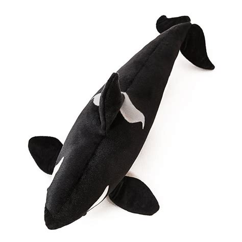 Large Orca Killer Whale Soft Stuffed Plush Toy Gage Beasley