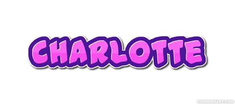 Charlotte Logotipo Ferramenta De Design De Nome Grátis A Partir De