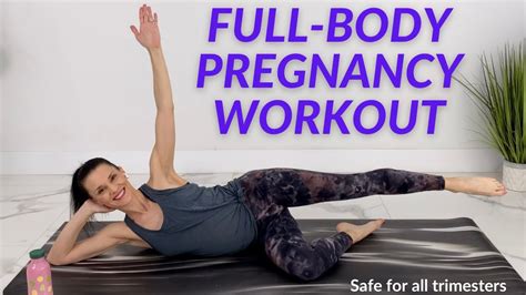 Full Body Pregnancy Workout Tabata HIIT Pregnancy Cardio Workout