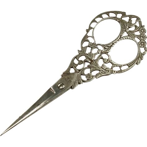elegant antique italian steel sewing scissors bartolomeo terzano sewing scissors scissors