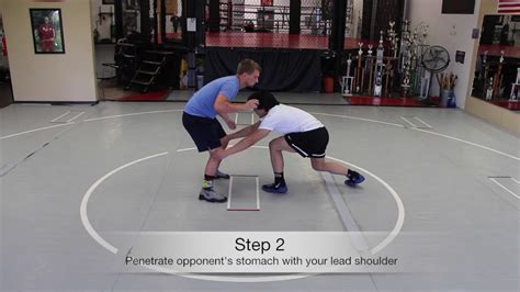 Wrestling Takedown Basic Double Leg Youtube