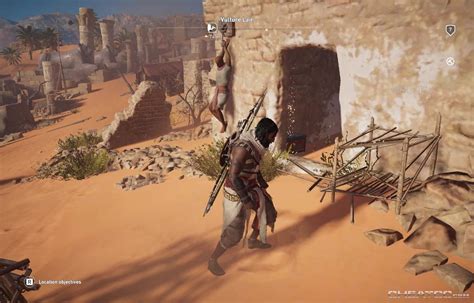 Assassin S Creed Origins Guide Walkthrough Vulture Lair Location