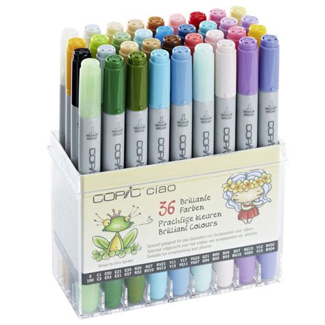Copic Ciao Marker 36 Lı Set Brilliant Colours Hobi24