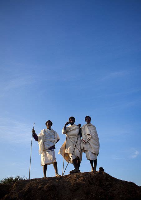 Karrayyu Men At Gadaa Ceremony Ethiopia Every Eight Year Tribes