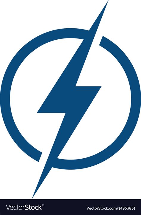 Lightning Vector Logo Concept Illustration Lightning Logo Images